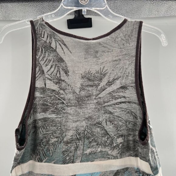 U.S. Apparel Men's St. Augustine Beach Tank Top Gray/Multi Size Small - Picture 6 of 9